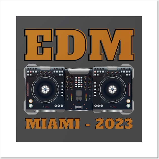 EDM Miami 2023 Wall Art by Anatoliy Smirnov